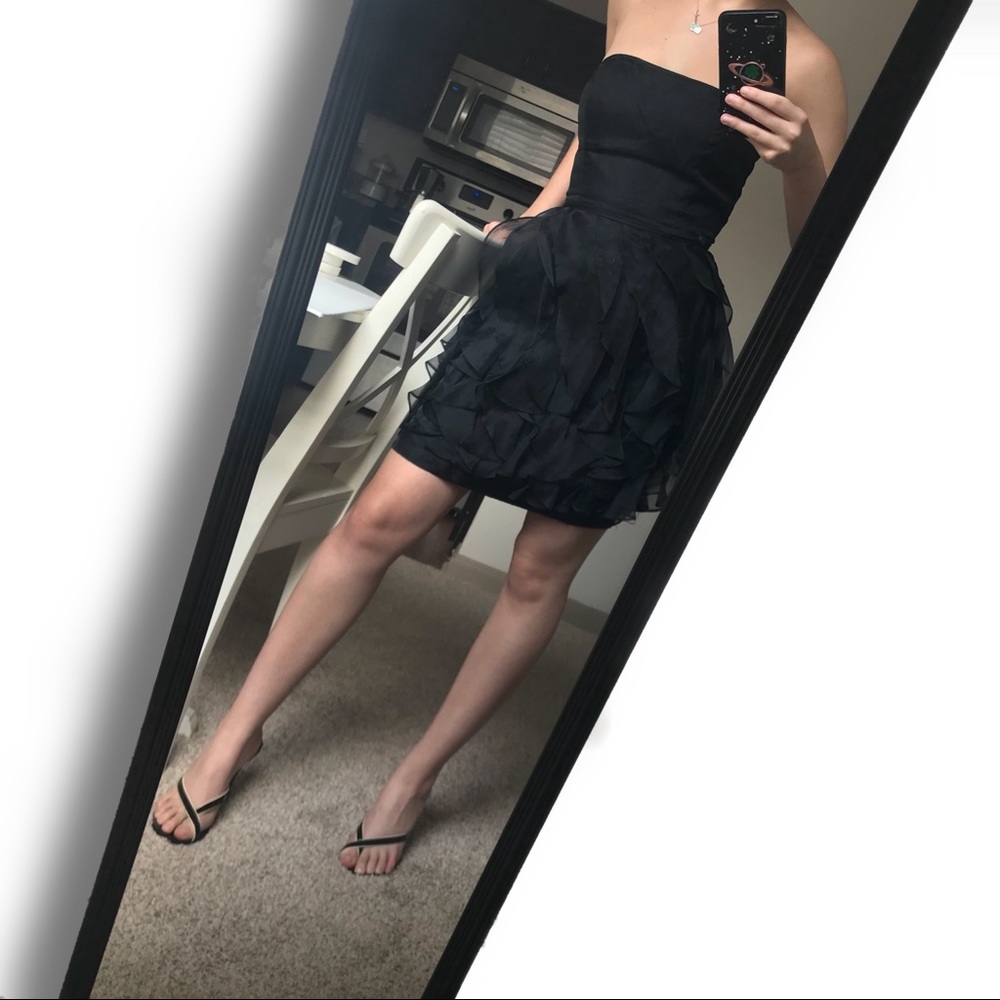 Silk mini dress